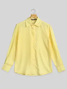 NEOFAA India Slim Regular Fit Semi Sheer Casual Shirt