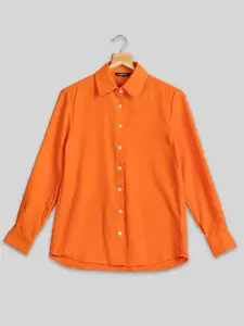 NEOFAA India Slim Regular Fit Semi Sheer Casual Shirt