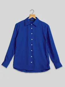 NEOFAA India Slim Regular Fit Semi Sheer Casual Shirt