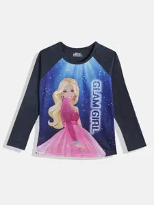 Eteenz Girls Forever Princess Printed Premium Cotton T-shirt
