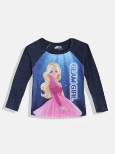 Eteenz Girls Forever Princess Printed Premium Cotton T-shirt