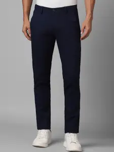 Louis Philippe Sport Men Slim Fit Mid-Rise Casual Trousers
