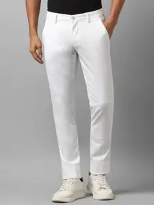 Louis Philippe Sport Men Mid-Rise Slim Fit Regular Trousers