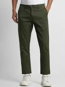 Peter England Casuals Men Mid-Rise Trousers