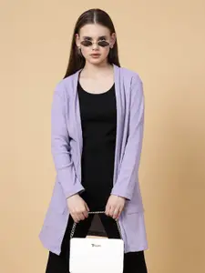 Rigo Solid Open Front Cotton Shrug