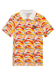 Puma Worldwide Boys Printed T-Shirt