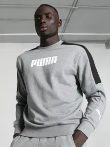 Puma Printed Cotton Sweatshirt