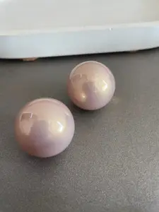 ISHKAARA Pearl Beaded Spherical Stud Earrings