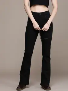 The Roadster Life Co. Women Bootcut High-Rise Stretchable Jeans