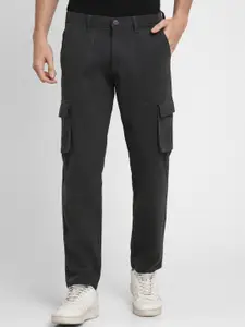 Dennis Lingo Men Slim Fit Mid-Rise Plain Cargos
