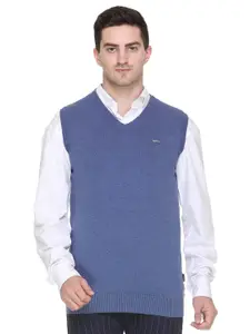 GODFREY V-Neck Cotton Sweater Vest