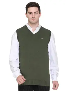 GODFREY V-Neck Cotton Sweater Vest