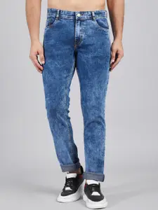 STUDIO NEXX Men Slim Fit Heavy Fade Stretchable Jeans