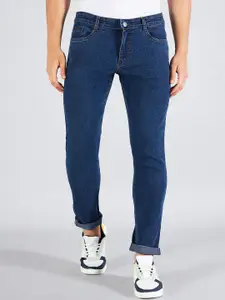 STUDIO NEXX Men Clean Look Mid Rise Slim Fit Cotton Stretchable Jeans