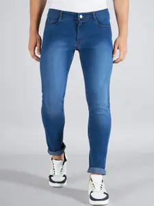 STUDIO NEXX Men Slim Fit Clean Look Heavy Fade Stretchable Jeans