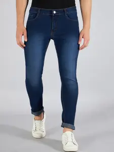 STUDIO NEXX Men Slim Fit Light Fade Clean Look Dark Shade Stretchable Jeans