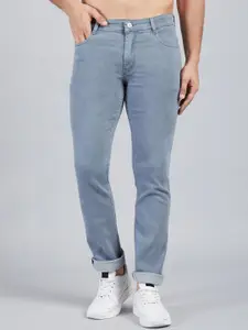STUDIO NEXX Relaxed Fit Mid-Rise Clean Look Stretchable Jeans