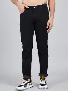 STUDIO NEXX Men Relaxed Fit Mid-Rise Clean Look  Stretchable Jeans