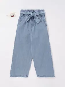 Ed-a-Mamma Girls Wide Leg Stretchable Jeans