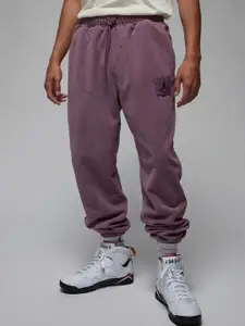 Nike Men Purple Jordan Essentials Trackpants
