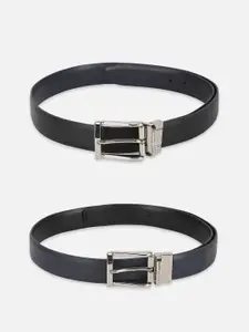 Louis Philippe Men Leather Formal Belt