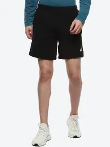 ASICS Men Above-Knee Terry Logo 7 In Sports Shorts