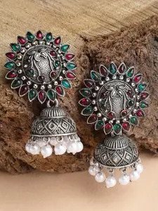 KARATCART Contemporary Jhumkas Earrings
