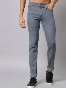 STUDIO NEXX Men Regular Fit Mid-Rise Clean Look Stretchable Jeans