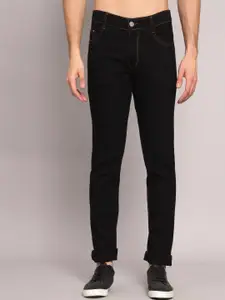STUDIO NEXX Slim Fit Mid-Rise Stretchable Cotton Jeans
