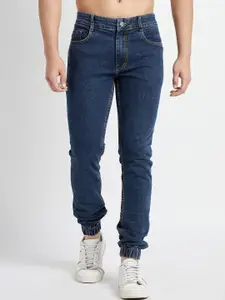 STUDIO NEXX Men Mid-Rise Stretchable Clean Look Jogger Jeans