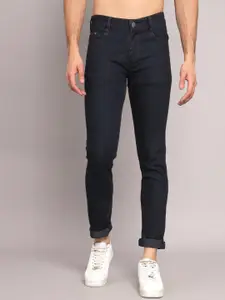 STUDIO NEXX Men Slim Fit Mid-Rise Clean Look Stretchable Jeans