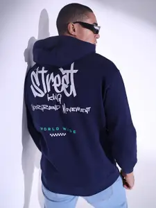 Hubberholme Typography Printed Hooded Sweatshirt