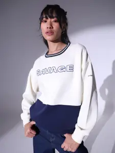 Hubberholme Typography Printed Sweatshirt