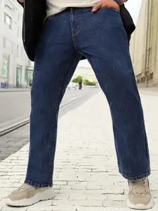 Urbano Plus Men Bootcut Clean Look Stretchable Jeans