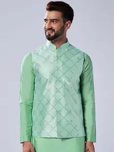 KISAH Embellished Nehru Jacket