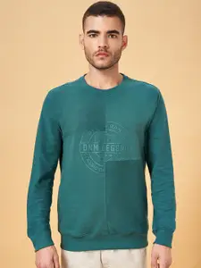 Urban Ranger by pantaloons Typography Printed Round Neck Cotton Pullover