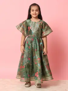 Readiprint Fashions Girls Printed Ready to Wear Lehenga Choli
