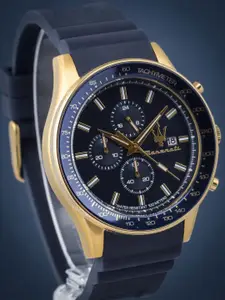 Maserati Men Dial & Bracelet Style Straps Chronograph Analogue Watch R8871640004