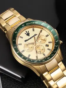 Maserati Sfida Men Stainless Steel Bracelet Style Straps Analogue Watch R8873640005