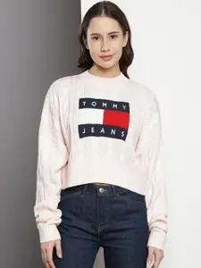 Tommy Hilfiger Cable Knit Round Neck Pullover
