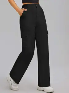 Next One Women Smart Wide Leg High Rise Clean Look Stretchable Jeans