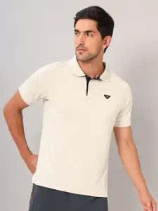 Technosport Polo Collar Anti Static Slim Fit Sports T-shirt