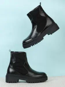 Bruno Manetti Women Mid-Top Chunky Boots