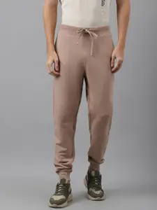 Beverly Hills Polo Club Men Mid Rise Pure Cotton Joggers
