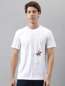Beverly Hills Polo Club Printed Pure Cotton T-shirt