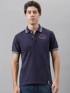 Beverly Hills Polo Club Polo Collar Pure Cotton T-shirt