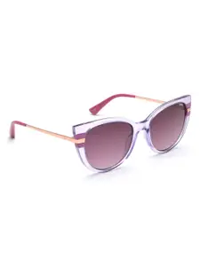 IDEE Women Cateye Sunglasses with UV Protected Lens IDS2940C3SG