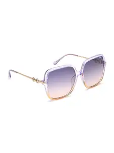 IDEE Women Square Sunglasses with UV Protected Lens IDS2944C2SG