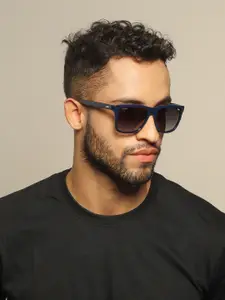 IDEE Men Square Sunglasses with UV Protected Lens IDS2947C4PSG