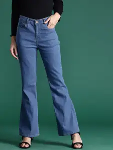 DressBerry Women Flared Stretchable Jeans